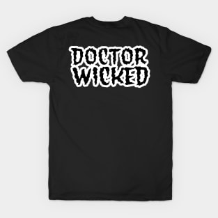 Doctor Wicked Black T-Shirt